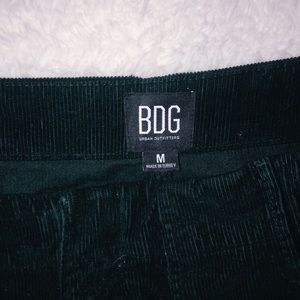 Forest Green Corduroy miniskirt
